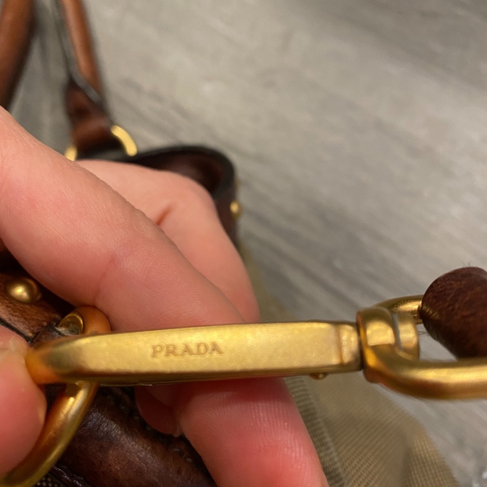 Prada canvas bag - Picture 6 of 9